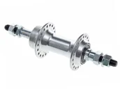 Piasty rowerowe - Piasta tylna aluminiowa XMX A201R 36-otworów 3/8" 14G*36H*130*175 łożyska maszynowe, srebrna 230436 - miniaturka - grafika 1