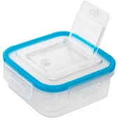 Pojemniki kuchenne - Branq Pojemnik Q-Lock 0,4L 128x128x48 transparent - miniaturka - grafika 1