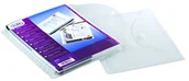 Koszulki na dokumenty - Elba na dokumenty w kształcie envelope perforowane z polipropylenu A4 przezroczysta, z zapięciem na rzepy 10 sztuki 100206997 - miniaturka - grafika 1