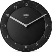 Zegary - Braun BC 06 B zegar ścienny analogowy kwarowy czarny 67076 67076 - miniaturka - grafika 1
