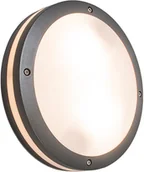 Lampy ogrodowe - QAZQA Lampa ścienna i sufitowa antracyt IP54 - Glow - miniaturka - grafika 1