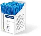 Długopisy - Staedtler Stick 430 M-3CP5 długopis o średniej grubości linii (M), 50 szt., niebieski 430 M-3CP5 - miniaturka - grafika 1