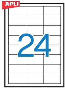 Apli Etykiety usuwalne 646x338 mm prostokątne białe - Etykiety do drukarek - miniaturka - grafika 3