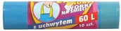 Worki na śmieci - Konkret Worki na odpady Giguś Extra Grube z taśmą 60 l (10 sztuk) - miniaturka - grafika 1