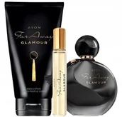 Zestawy perfum damskich - AVON Zestaw Far Away Glamour 3 Sztuki - miniaturka - grafika 1