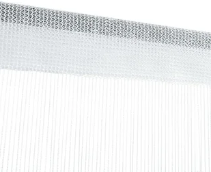vidaXL Zasłony sznurkowe, 2 sztuki, 100x250 cm, białe - Zasłony - miniaturka - grafika 4