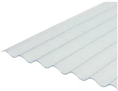 Pokrycia dachowe - POLYXO Płyta falista PCV 250 x 90 cm przezroczysty Polyxo - miniaturka - grafika 1