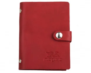 Mio-Gusto Wizytownik Sally - Mio Gusto, Kolor: Granatowy 232W/A - Wizytowniki - miniaturka - grafika 2