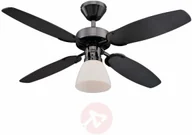 Wentylatory sufitowe - Westinghouse Capitol wentylator czarno-grafitowy - miniaturka - grafika 1