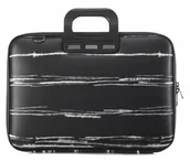 Torby na laptopy - Bombata Black&White 15.6" czarna - miniaturka - grafika 1