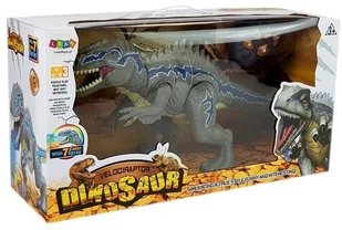 Lean Dinozaur Zdalnie Sterowany Tyranozaur Świeci Szary 7069 - Figurki dla dzieci Lean Dinozaur Zdalnie Sterowany Tyranozaur Świeci Szary 7069 - Figurki dla dzieci - miniaturka - grafika 6