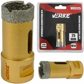 Akcesoria spawalnicze - VERKE WIERTŁO DIAMENTOWE WOLFRAMOWE 25MM OTWORNICA M14 V05125 - miniaturka - grafika 1