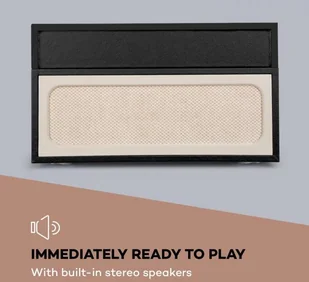 Auna Sarah Ann Czarno-Kremowy - Gramofony - miniaturka - grafika 6