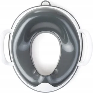 Prince Lionheart, Miękka nakładka toaletowa z uchwytami, weePOD Toilet Trainer Squish, Szara - Nocniki - miniaturka - grafika 2