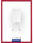 Systemy ekspozycyjne i znaki informacyjne - Magnetoplan Koszulka magnetyczna A4 ramka czerwony 5szt 1130306 - miniaturka - grafika 1