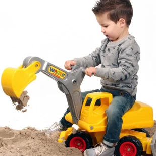 Polesie Mega-koparka kołowa - Samochody i pojazdy dla dzieci - miniaturka - grafika 4