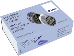 BLANCO Regulator przepływu wody kpl 2 szt.) 521746 521746 - Akcesoria do armatury i ceramiki - miniaturka - grafika 3