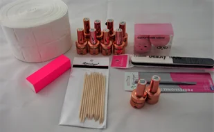 Zestaw hybryd lakier+top+baza 10szt i inne - Zestawy do manicure i pedicure - miniaturka - grafika 2