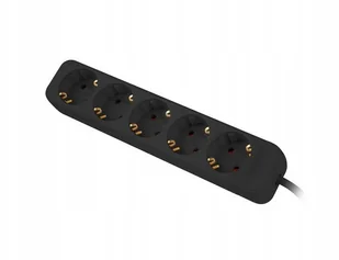 Listwa przedluzacz 3m 5X230v c PS0-05F-0300-BK - Listwy zasilające - miniaturka - grafika 2