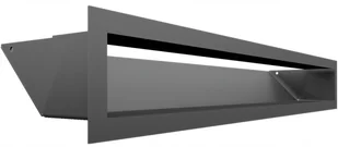 Kratki.pl LUFT grafitowy 9x60 LUFT/9/60/45S/G - Akcesoria kominkowe Kratki.pl LUFT grafitowy 9x60 LUFT/9/60/45S/G - Akcesoria kominkowe - miniaturka - grafika 2