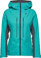 Kurtki narciarskie - Black Diamond Black Diamond Dawn Patrol Hybrid Shell Jacket Women, turkusowy/szary XL 2021 Kurtki narciarskie AP7450054050XLG1 - miniaturka - grafika 1