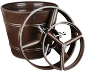 Stojaki choinkowe - Stojak pod choinkę Planet 1 brązowy - miniaturka - grafika 1