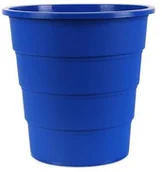 Kosze biurowe - OFFICE PRODUCTS Kosz na śmieci OFFICE PRODUCTS, pełny, 16l, niebieski 19054621-01 - miniaturka - grafika 1