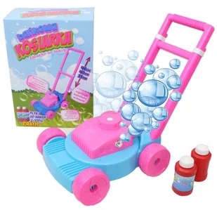 NORIMPEX Kosiarka Na Bańki Mydlane Na Baterie + 2 Płyny - Bańki mydlane - miniaturka - grafika 2