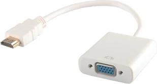 Savio Adapter cl-27 (HDMI M - D-Sub (VGA) F; 0,10m; kolor biały) cl-27 - Adaptery i przejściówki - miniaturka - grafika 4