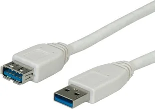 Rotronic ROLINE Typ A-A ST/BU kabel USB 3.0, czarny - Kable USB - miniaturka - grafika 2