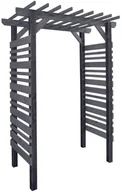 Kratki i pergole - FOREST STYLE PergOla ogrodowa Geteborg 160 x 100 x 210 cm drewniana szara Forest Style - miniaturka - grafika 1