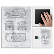 Plakaty - Pix4home Plakat metalowy Mercedes-Benz G Class Projekt Stone L POS-L-03070 - miniaturka - grafika 1