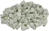 Wtyczki i adaptery - Neku Osłonka gumowa do wtyku RJ45 szara 100szt - miniaturka - grafika 1