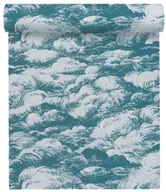 Tapety - Tapeta Jungle Chic 377053 niebieska winylowa na flizelinie - miniaturka - grafika 1