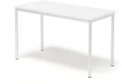 Meble do szkół i przedszkoli - AJ Produkty Stół BORS, 1200x600x720 mm, laminat biały, biały - miniaturka - grafika 1