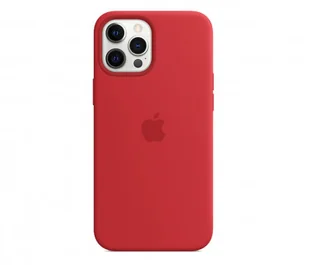 APPLE Etui Silicone Case do iPhone 12 Pro Max Czerwony |MHLF3ZM/A - Etui i futerały do telefonów - miniaturka - grafika 3
