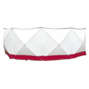 TROTEC Parawan zasłaniający VarioScreen 4*180*180 dzielony pośrodku czerwony - Sprzęt ratunkowy - miniaturka - grafika 4