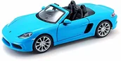 Kolekcjonerskie modele pojazdów - Bburago 1:24 Porsche 718 Boxter, Blau - miniaturka - grafika 1