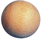 Pozostałe akcesoria świąteczne - Rayher Hobby Rayher 6119700 kule z surowego drewna, Nienawiercany, 80 MM 61-197-00 - miniaturka - grafika 1