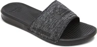Kapcie męskie - QUIKSILVER kapcie męskie QUIKSILVER BRIGHT COAST PRINT SLIDERS Grey/Grey/Black XSSK - miniaturka - grafika 1
