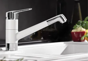 Blanco NOTIS biały/chrom 523246 - Baterie kuchenne - miniaturka - grafika 2