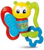 Grzechotki dla dzieci - Clementoni 0401113 grzechotka z motylem - miniaturka - grafika 1