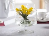 Miski i półmiski - Altom SALATERKA NA NODZE ŚR.20CM,H-22CM PEOPLE (05-350/22) 5908214602537 - miniaturka - grafika 1