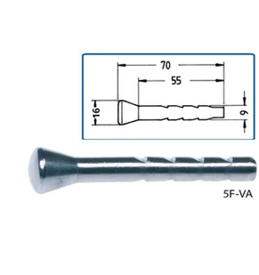 Reper ścienny 5F-VA 70 x 16 mm stal nierdzewna 5F-VA - Inne urządzenia pomiarowe - miniaturka - grafika 2