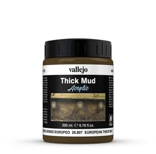 Vallejo vallejo (zniszczeniem efektów 200 ML  Europejską Dick Mud VJ26807 - Pozostałe akcesoria dla plastyków - miniaturka - grafika 2