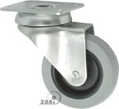 Meble modułowe i akcesoria - Koło Zabi meblowe w obudowie skrętnej tworzywo-gumowe fi 60 M62T - miniaturka - grafika 1