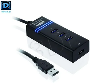 IBox HUB I-BOX USB 3.0 4 (IUH3FB) - Huby USB - miniaturka - grafika 3