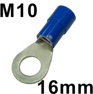 Erko Końcówka kablowa oczkowa KOE 10-16 do kabli Cu wielodrutowych KOE_10-16/100 - Kostki, złączki, wtyczki - miniaturka - grafika 2