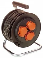 Przedłużacze i rozgałęźniki - As-Schwabe Przedłużacz 3-gniazdowy 25 m 3X2,5 H07RN-F IP44 (AS810132) - miniaturka - grafika 1