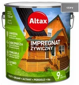 Farby i impregnaty do drewna - Altax impregnat $55ywiczny, szary, 9l - miniaturka - grafika 1